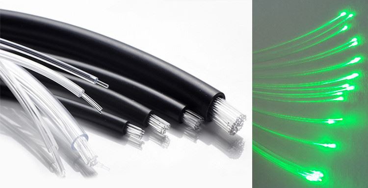 end glow fiber