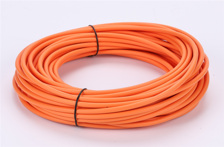 Cáp quang PUR màu cam hoặc đỏ POF 1.0mm*2.2 Hoặc 2.2mm*4.4 Cáp lõi đơn hoặc lõi kép