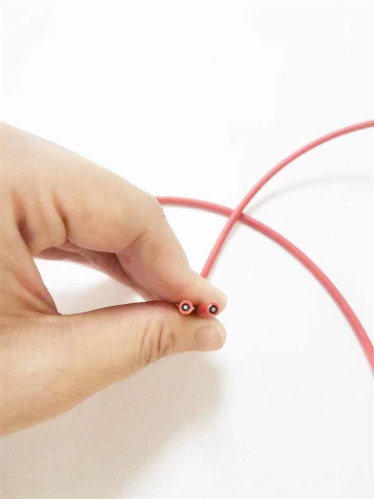 PUR Orange Or Red Optical Cable POF 1.0mm*2.2 Or 2.2mm*4.4 Single Core Or Dual Core Cable